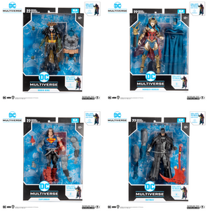 DC Multiverse McFarlane Darkfather Series Set of 4 Action Figures