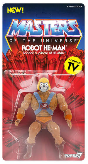 Masters Of The Universe Vintage Robot He-Man Action Figure