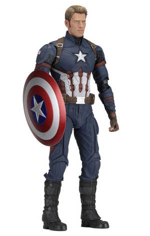 Marvel Neca Civil War Captain America 1:4 Scale Action Figure