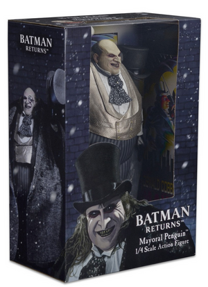 DC Neca Batman Returns Mayoral Penguin 1:4 Scale Action Figure - Action Figure Warehouse Australia | Comic Collectables