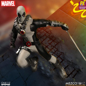 Marvel Mezco PX Previews Exclusive X-Force Deadpool One:12 Scale Action Figure