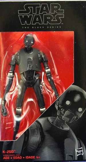 Damaged Packaging Star Wars Black Series K-2SO #24 Action Figure