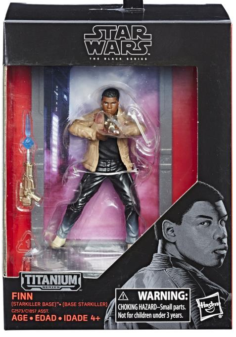 Star Wars Titanium Series 40th Anniversary Wave 2 Set of Four Action Figure