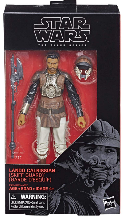 Damaged Packaging Star Wars Black Series Lando Calrissian Skiff Guard #76 Action Figure