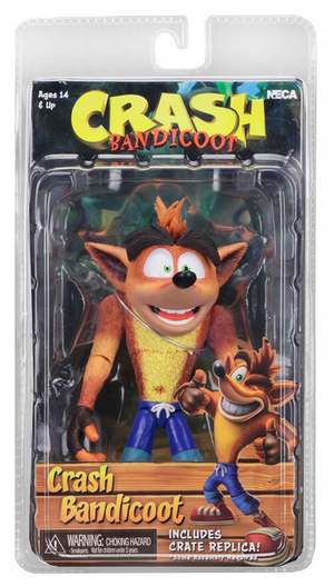 Crash Bandicoot Neca Crash Bandicoot 7 Inch Action Figure