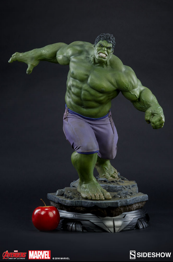Marvel Sideshow Collectibles Age Of Ultron Hulk Marquette Statue