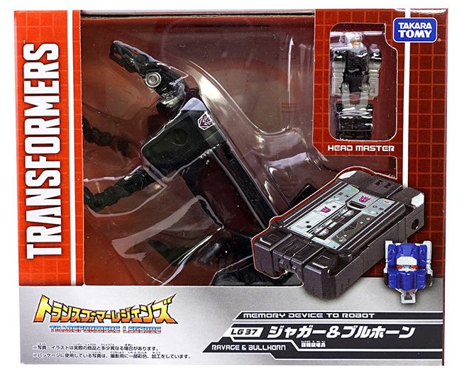 Transformers Takara Tomy LG-37 Ravage & Bullhorn Action Figure