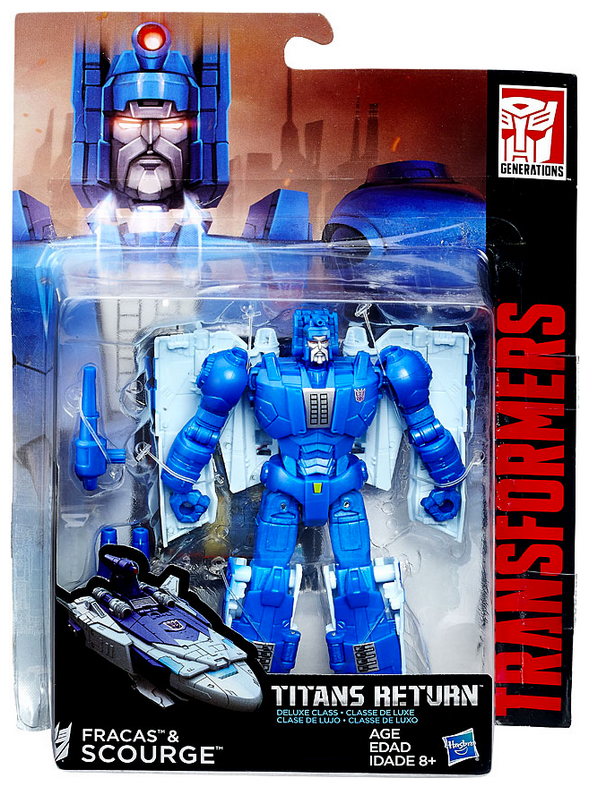 Transformers Titans Return Deluxe Scourge Action Figure
