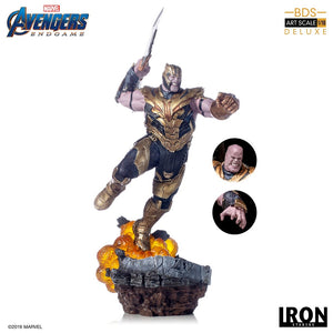 Marvel Iron Studios Avengers Endgame Thanos Deluxe 1:10 Scale Statue