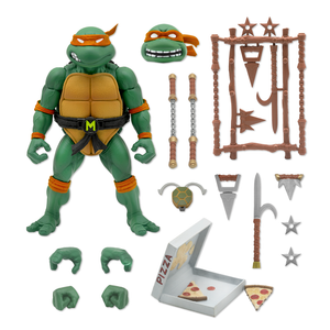 Teenage Mutant Ninja Turtles Super7 Ultimates Michaelangelo Action Figure