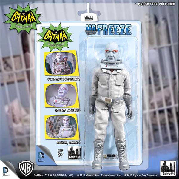 DC Retro Mego Kresge Style Batman TV Series Mr Freeze Action Figure - Action Figure Warehouse Australia | Comic Collectables