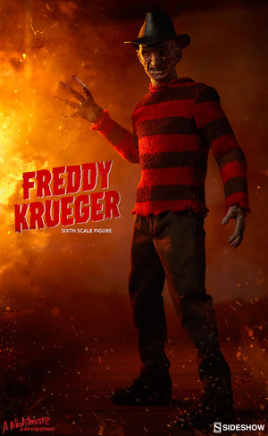 A Nightmare On Elm Street Sideshow Collectibles Freddy Krueger 1:6 Scale Action Figure - Action Figure Warehouse Australia | Comic Collectables