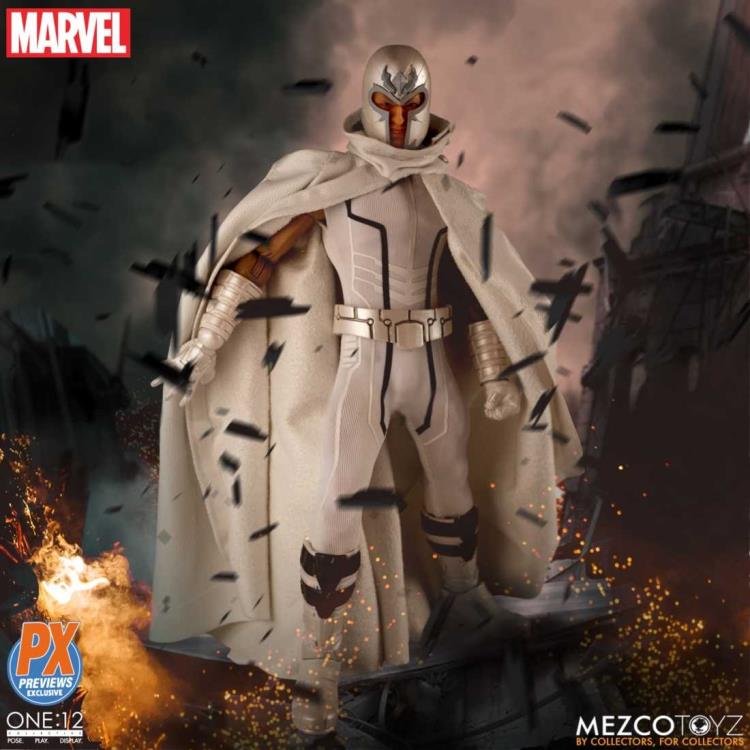 Marvel Mezco Magneto Marvel Now PX Exclusive One:12 Scale Action Figure