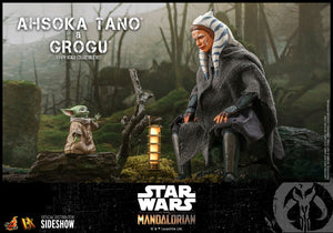 Star Wars Hot Toys Mandalorian Ahsoka Tano & Grogu 1:6 Scale Action Figure DX21 Pre-Order