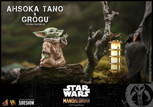 Star Wars Hot Toys Mandalorian Ahsoka Tano & Grogu 1:6 Scale Action Figure DX21 Pre-Order