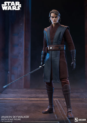 Star Wars Sideshow Collectibles Clone Wars Anakin Skywalker 1:6 Scale Action Figure