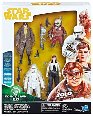 Star Wars Solo Mission on Vandor-1 Action Figure 4-Pack 3.75 Inch