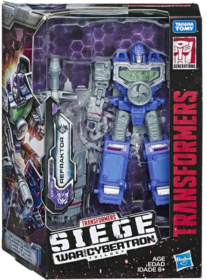 Damaged Packaging Transformers Siege War For Cybertron Deluxe Refraktor Action Figure