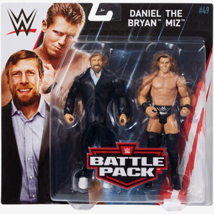WWE Wrestling Basic Series #49 Daniel Bryan & The Miz Action Figure 2 Pack