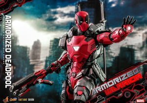 Marvel Hot Toys Armorized Warrior Deadpool 1:6 Scale Action Figure CMS09D42 Pre-Order