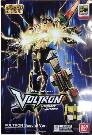 Voltron Bandai SDCC 2018 Exclusive Super Mini-Pla Model Kit Action Figure