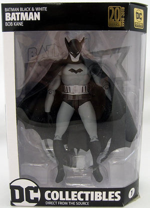 DC Batman Black and White Series Bob Kane Batman Action Figure #1 - Action Figure Warehouse Australia | Comic Collectables
