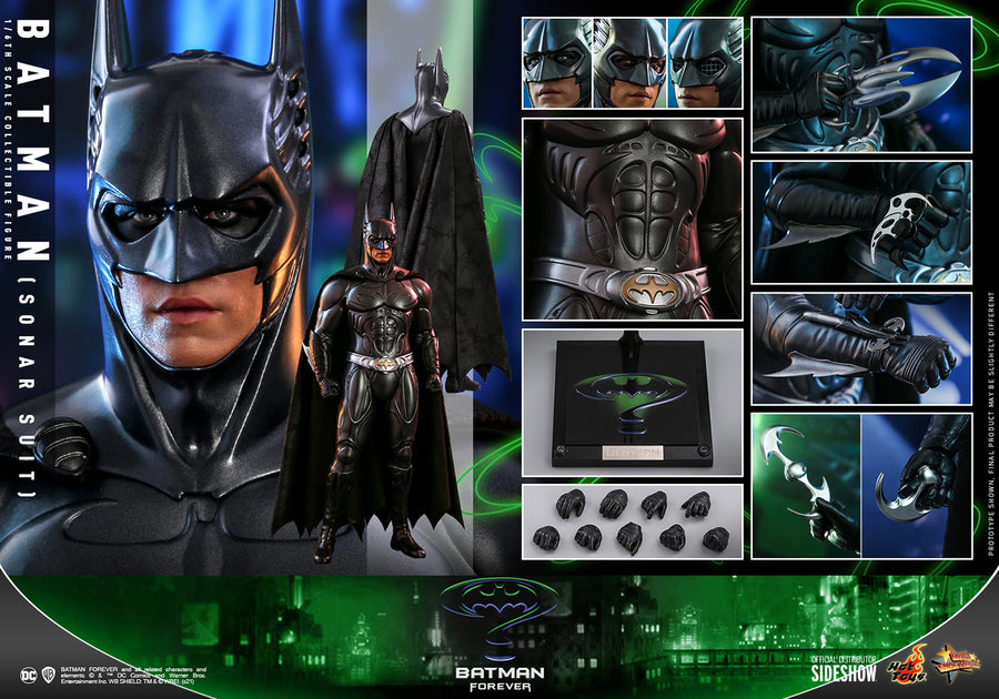 DC Hot Toys Batman Forever Batman Sonar Suit 1:6 Scale Action Figures MMS593 Pre-Order