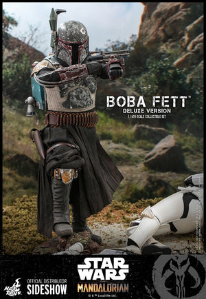 Star Wars Hot Toys Mandalorian Boba Fett Deluxe 1:6 Scale Action Figure TMS034