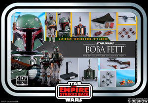 Star Wars Hot Toys Empire Strikes Back 40th Anniversary Boba Fett 1:6 Scale Action Figure MMS574