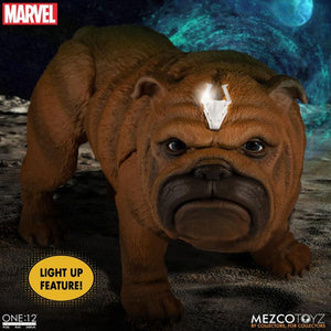 Marvel Mezco Black Bolt & Lockjaw One:12 Scale Action Figure