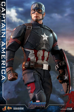 Marvel Hot Toys Avengers Endgame Captain America 1:6 Scale Action Figure MMS536