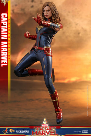 Marvel Hot Toys Captain Marvel 1:6 Scale Action Figure MMS521