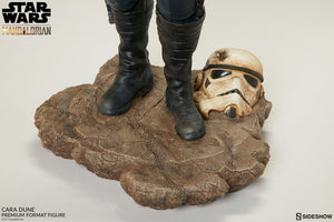 Star Wars Sideshow Collectibles Mandalorian Cara Dune Premium Format 1:4 Scale Statue