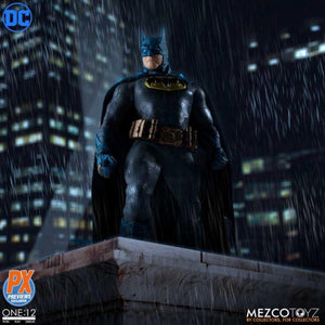 DC Mezco PX Exclusive Batman Blue Supreme Knight One:12 Scale Action Figure
