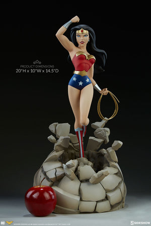 DC Sideshow Collectibles Wonder Woman The Animated Series 16 Inch Statue