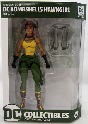 DC Collectibles Bombshells Series Hawkgirl Action Figure #6 - Action Figure Warehouse Australia | Comic Collectables