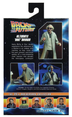 Back To The Future Neca Ultimate Doc Brown Action Figure