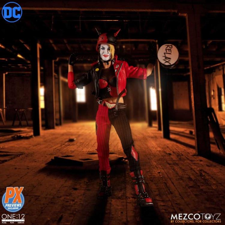 DC Mezco PX Previews Exclusive Harley Quinn Playing For Keeps One:12 Scale Action Figure
