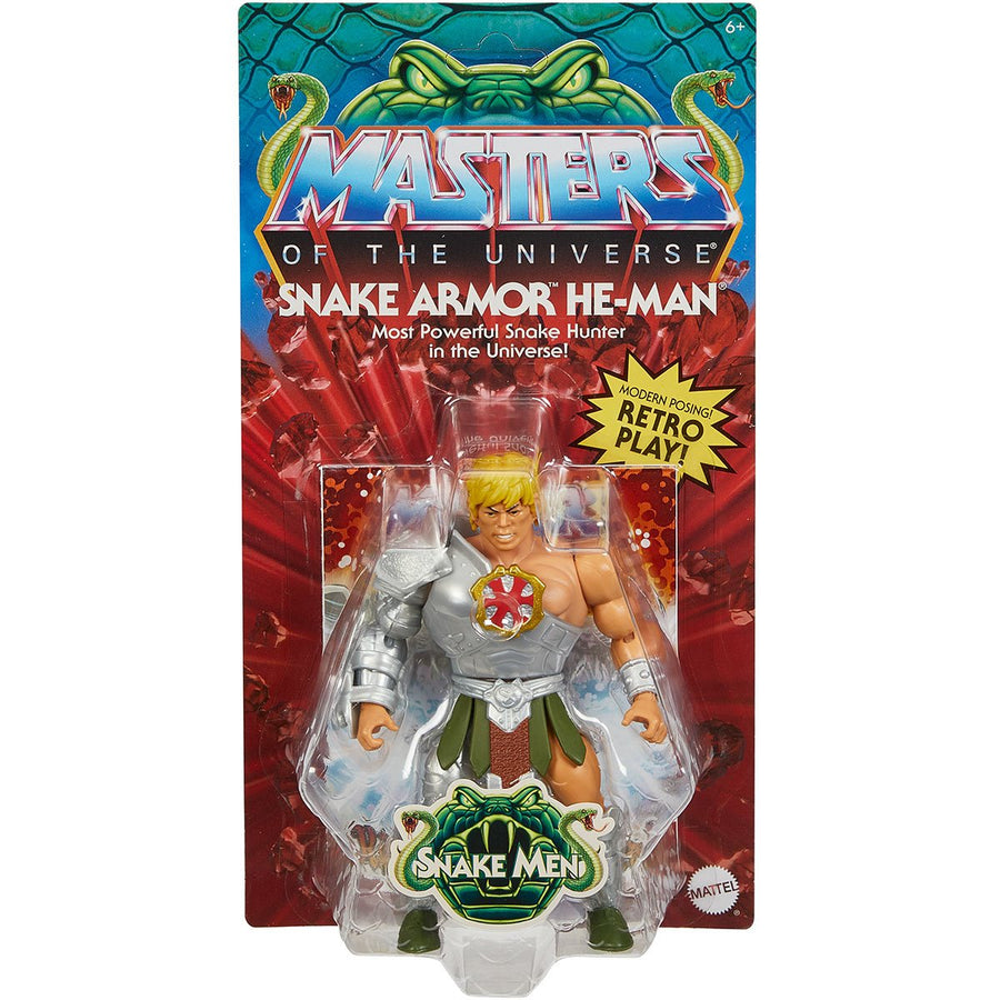 Masters Of The Universe Origins Snake Armor He-Man Action Figure Coming Soon