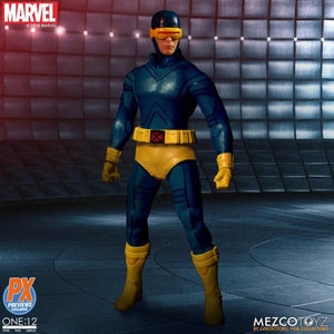Marvel Mezco PX Exclusive X-Men Cyclops Classic One:12 Scale Action Figure