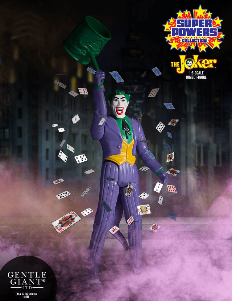 DC Gentle Giant Super Powers Vintage Jumbo Joker Action Figure