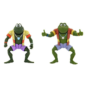 Teenage Mutant Ninja Turtles Neca Napoleon & Atilla Frog Action Figure 2-Pack
