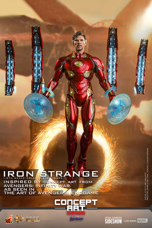 Marvel Hot Toys Avengers Endgame Iron Strange Concept 1:6 Scale Action Figure MMS606D41 Pre-Order