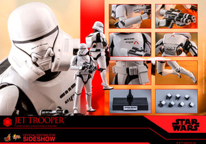 Star Wars Hot Toys Rise of Skywalker Jet Trooper 1:6 Scale Action Figure MMS561