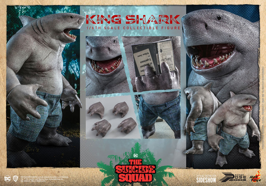 DC Hot Toys Suicide Squad King Shark 1:6 Scale Action Figure PPS006 Pre-Order