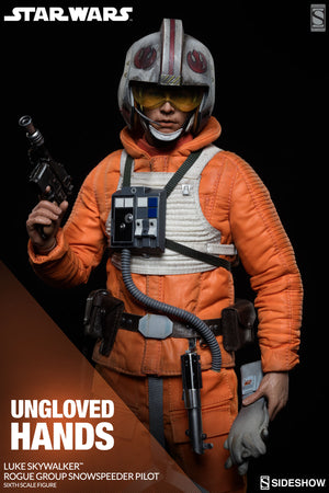 Star Wars Sideshow Collectibles Luke Skywalker Rogue Group Snowspeeder Pilot 1:6 Scale Action Figure