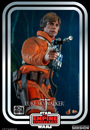 Star Wars Hot Toys Empire Strikes Back 40th Anniversary Luke Skywalker Snowspeeder Pilot 1:6 Scale Action Figure MMS585 Pre-Order