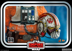 Star Wars Hot Toys Empire Strikes Back 40th Anniversary Luke Skywalker Snowspeeder Pilot 1:6 Scale Action Figure MMS585 Pre-Order