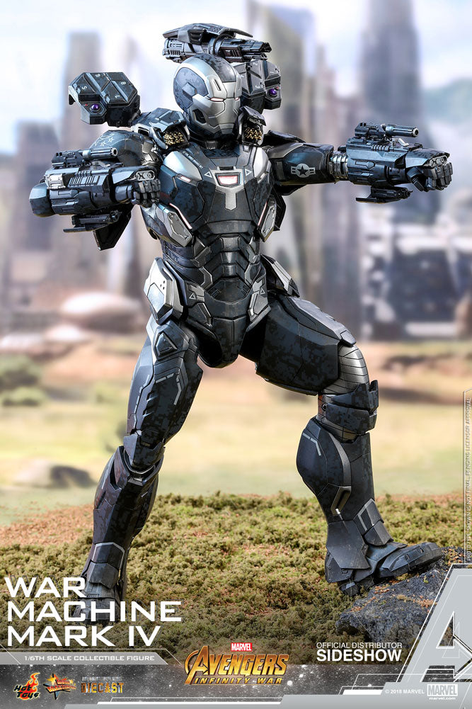 Marvel Hot Toys Infinity War War Machine Mark IV Diecast 1:6 Scale