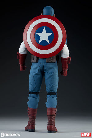 Marvel Sideshow Collectibles Captain America 1:6 Scale Action Figure